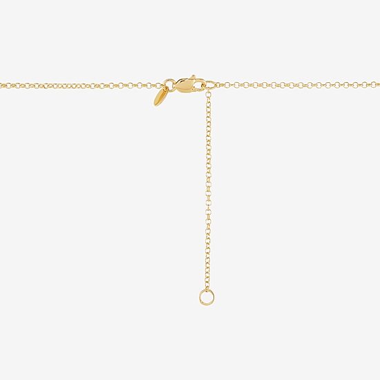 Diamonart Womens Sterling Silver 16 Inch Paperclip Chain Necklace