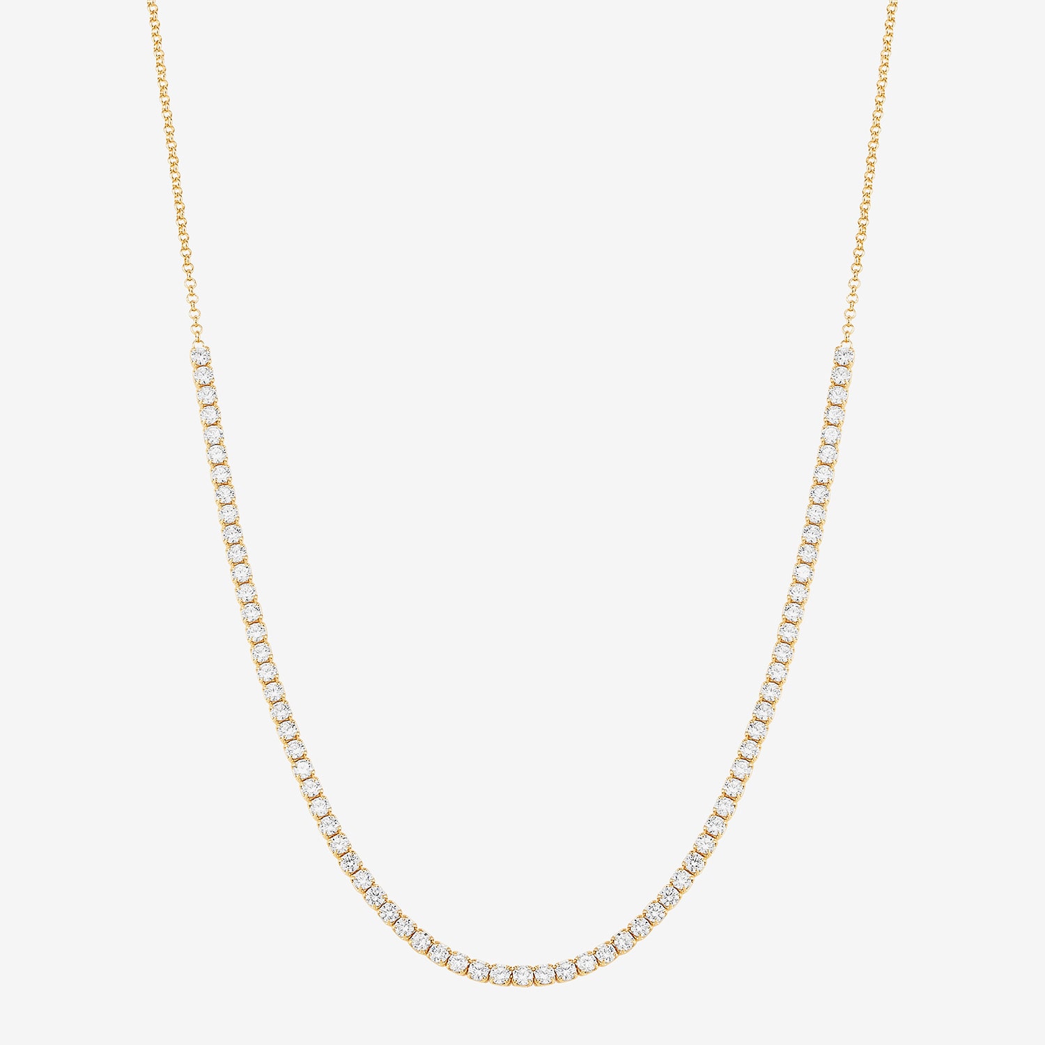 Diamonart Womens Sterling Silver 16 Inch Paperclip Chain Necklace
