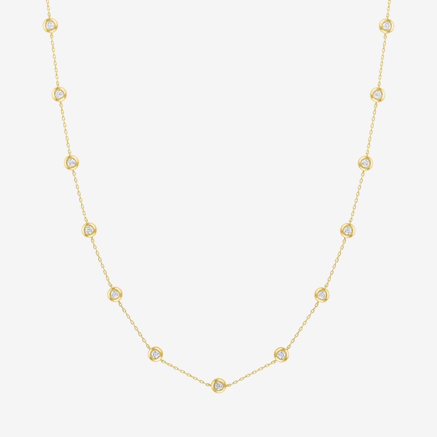 Diamond Addiction (G-H, Si2-I1) Womens 2 CT. T.W. Lab Grown White 14K Gold Over Silver 18 Inch Pendant Necklace