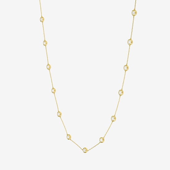 Diamond Addiction (G-H, Si2-I1) Womens 2 CT. T.W. Lab Grown White Diamond Sterling Silver 18 Inch Pendant Necklace