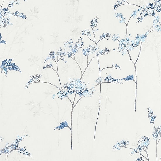 No 918 Margot Botanical Print Rod Pocket Light-Filtering Single Curtain Panel