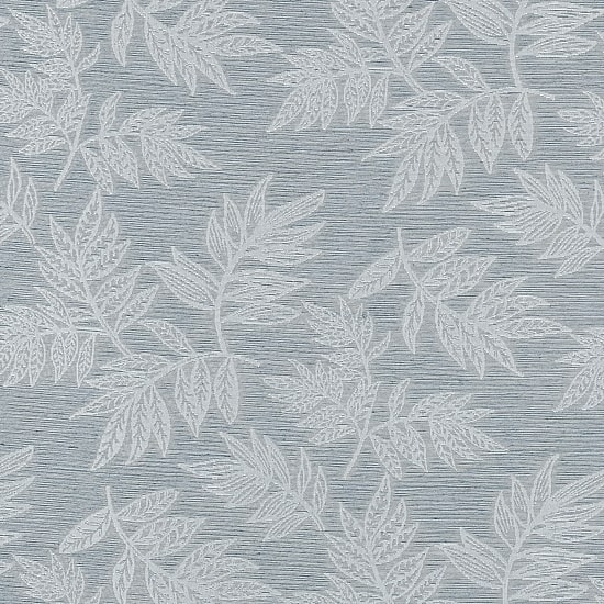 No 918 Koda Woven Jacquard Leaf Rod Pocket Light-Filtering Single Curtain Panel