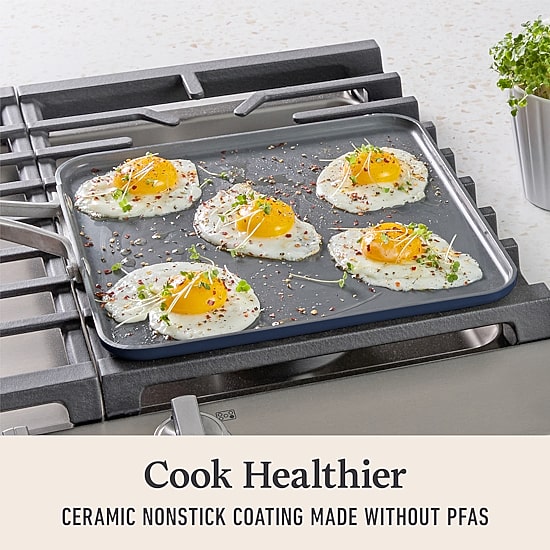 Calphalon Premier Ceramic 11" Square Griddle Pan