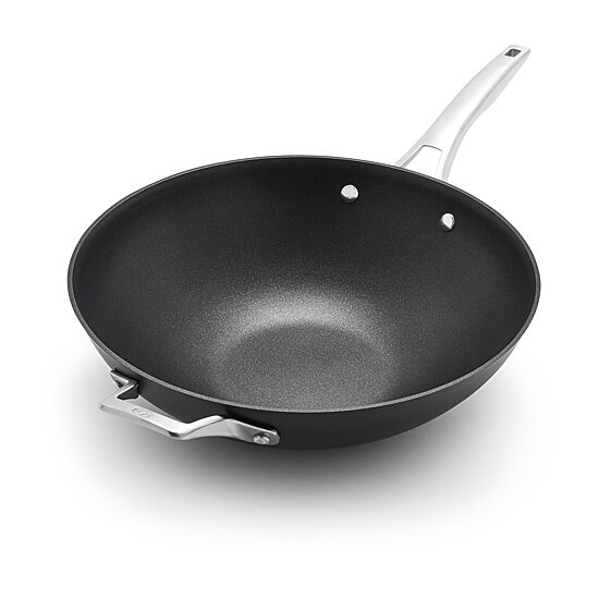 Calphalon Premier Hard Anodized 13" Flat Wok