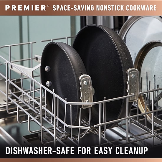 Calphalon Premier Space-Saving Hard Anodized 5-qt. Saute Pan