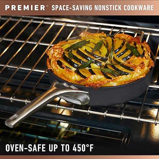 Calphalon Premier Space-Saving Hard Anodized 5-qt. Saute Pan
