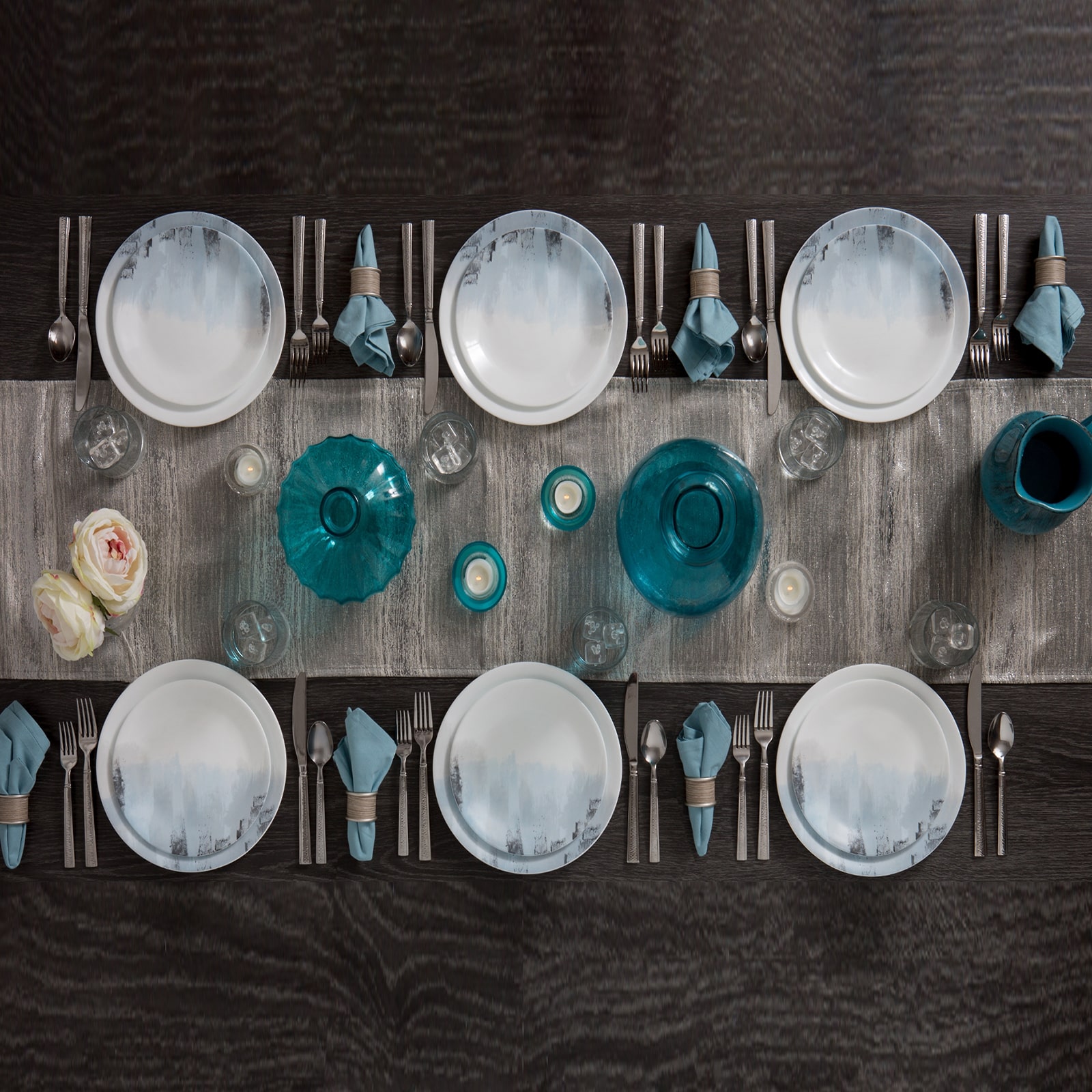 Corelle Tranquil Reflections 12-pc. Dinnerware Set