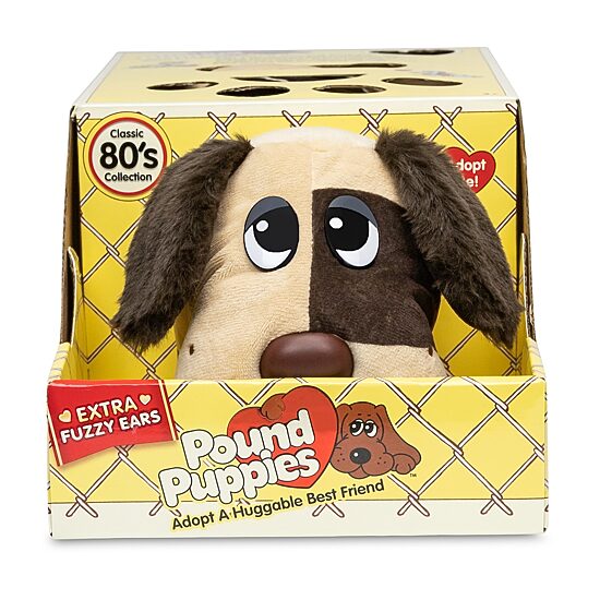 Retro Pound Puppies Classic Light Brown Stuffed Animal