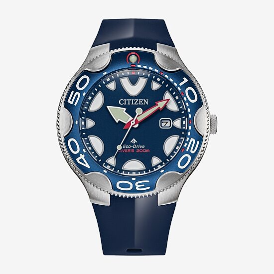 Citizen Promaster Orca Mens Blue Strap Watch Bn0231-01l