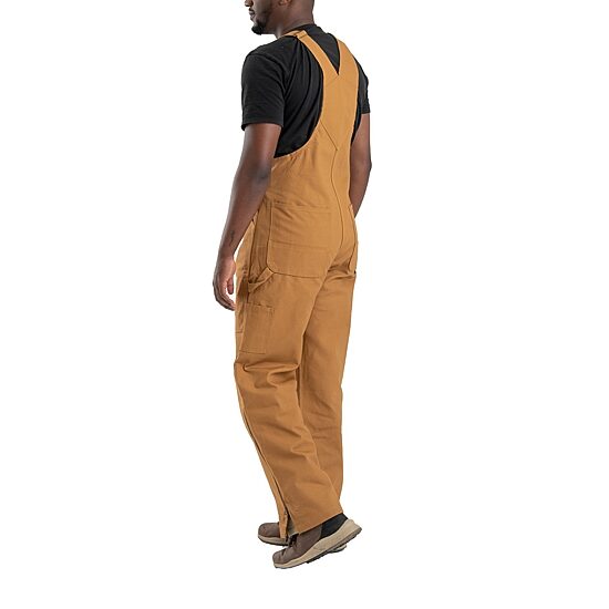 Berne Slab Unlined Duck Bib Mens Workwear Overall