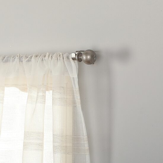 Stratford Park Alyona Rod Pocket Sheer Set of 2 Curtain Panel
