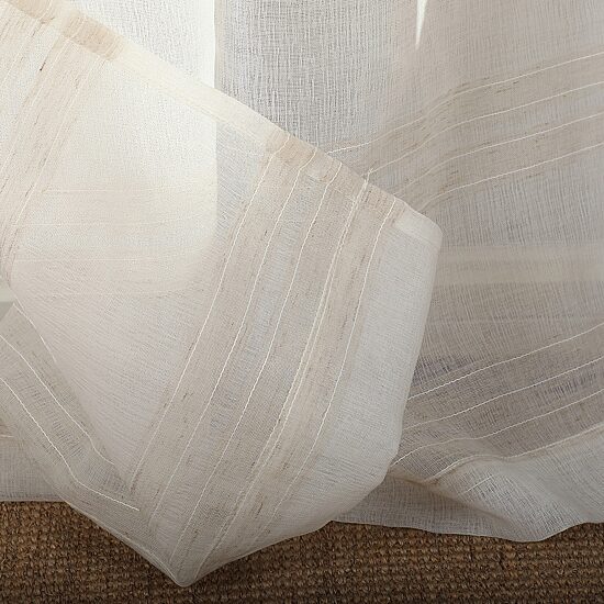 Stratford Park Alyona Rod Pocket Sheer Set of 2 Curtain Panel