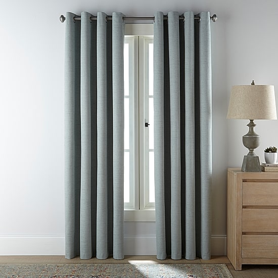 Stratford Park Annika Grommet Top Blackout Set of 2 Curtain Panel