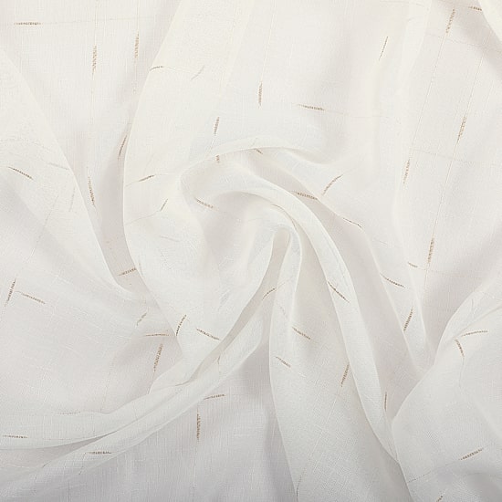 Stratford Park Brie Grommet Top Sheer Set of 2 Curtain Panel