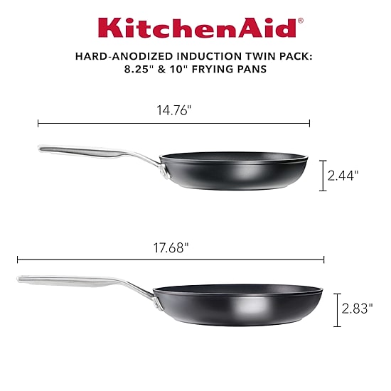 KitchenAid Hard Anodized 2-pc. Non-Stick Skillet Set