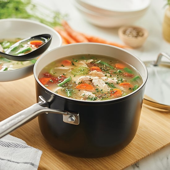 KitchenAid Ceramic 3-qt. Covered Sauce Pan