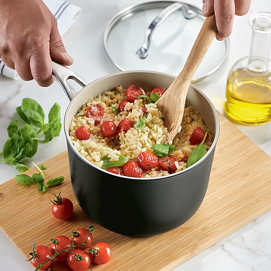 KitchenAid Ceramic 3-qt. Covered Sauce Pan