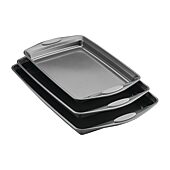 Rachael Ray 3-pc. Non-Stick Baking Sheet Set