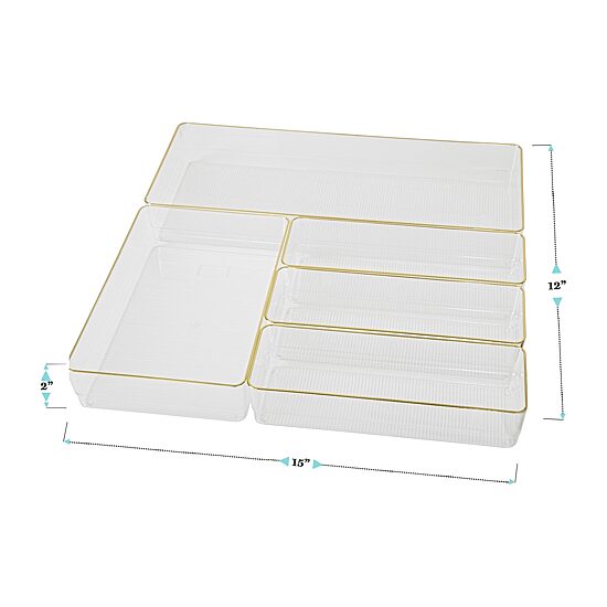 Martha Stewart 5 Pack Desk Organizers
