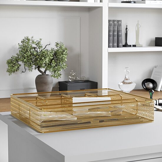 Martha Stewart 6 Section Desk Organizer