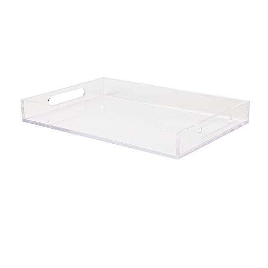 Martha Stewart 12X8 Clear Acrylic Desk Tray