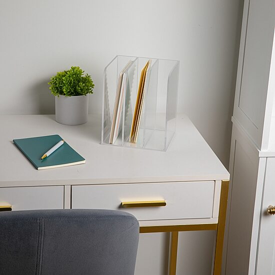 Martha Stewart 8.5X6.5 Acrylic File Holder