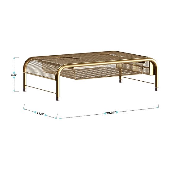 Martha Stewart Mesh Monitor Riser