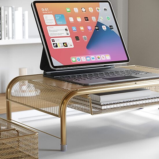 Martha Stewart Mesh Monitor Riser