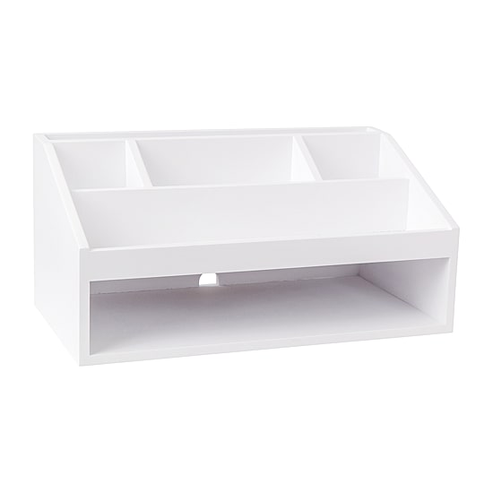 Martha Stewart Wood Desktop Organizer
