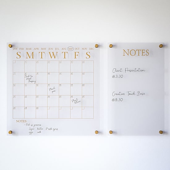 Martha Stewart Wall Calendar & Notes