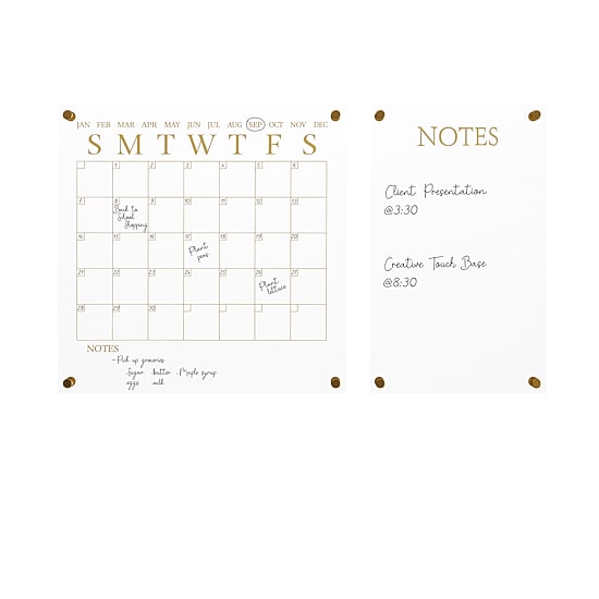 Martha Stewart Wall Calendar & Notes