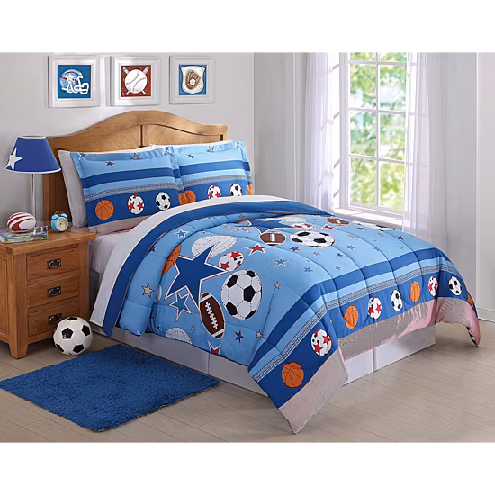 My World Sports And Stars Comforter Set