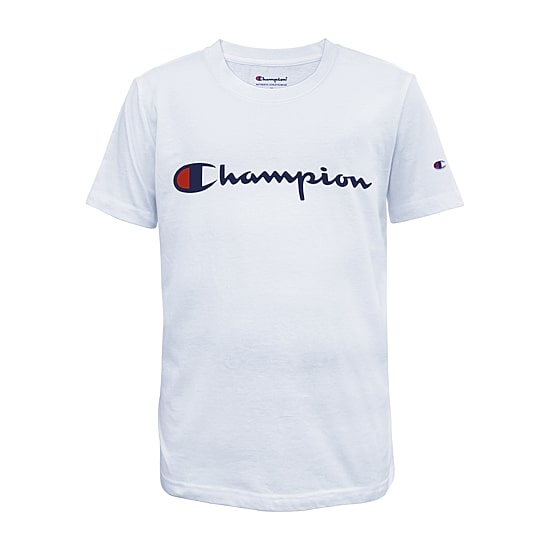 Champion Big Kid Boys Crew Neck Short Sleeve Regular Fit Graphic T-Shirt