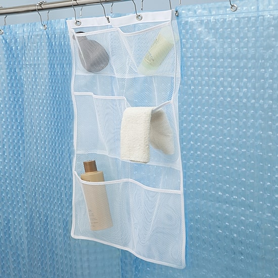 Kenney 6-Pocket Hanging Mesh Shower Caddy