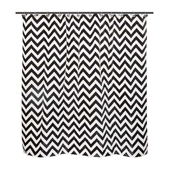 Kenney Step Up Chevron Shower Curtain Liner