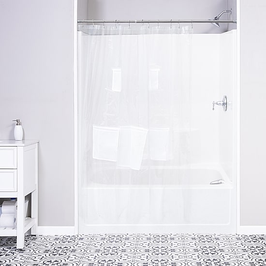 Kenney Medium Weight Peva Shower Curtain Liner