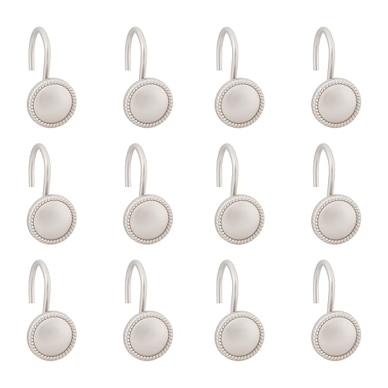 Kenney Erin Decorative Shower Curtain Hooks