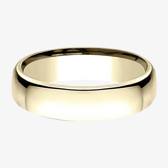 Unisex Adult 5.5MM 10K Gold Wedding Band
