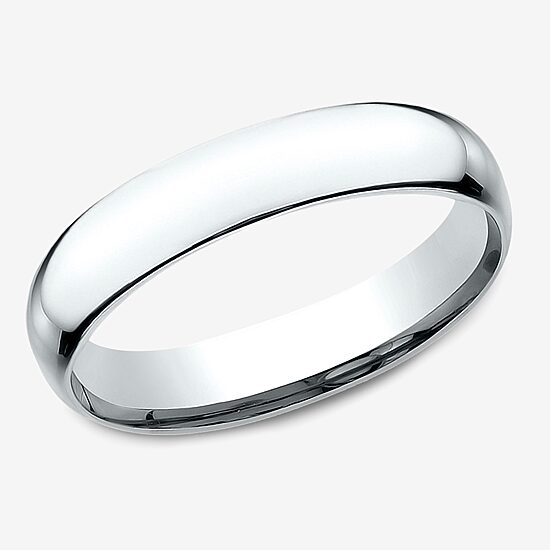 Unisex Adult 4MM Platinum Wedding Band