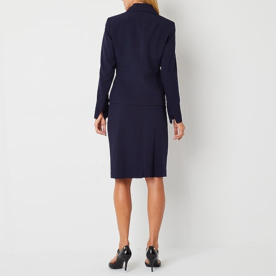 Le Suit 2-pc. Knee Length Skirt Suit