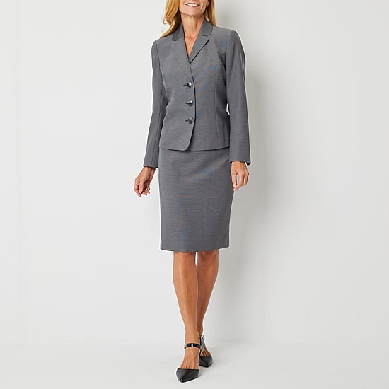 Le Suit 2-pc. Knee Length Skirt Suit