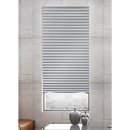 Lumi Home Furnishings Temporary Cordless Room Darkening Pleated Shade