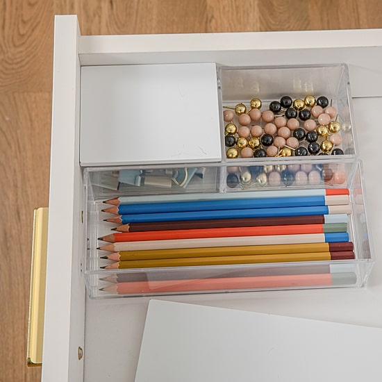 Martha Stewart 3 Pack Bins With MDF Lids