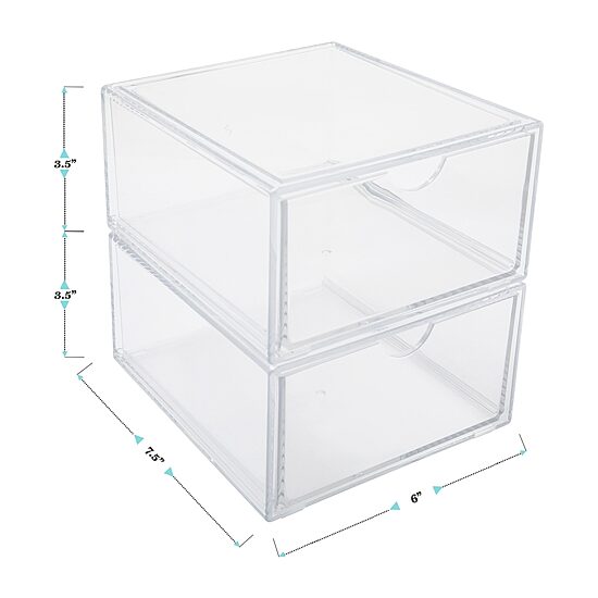 Martha Stewart 2 Pack Drawer Organizers