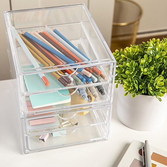 Martha Stewart 2 Pack 2 Drawer Organizers