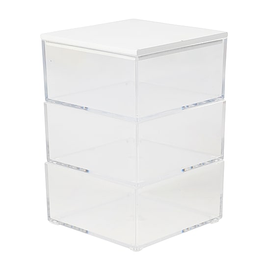 Martha Stewart 3 Pack Bins With MDF Lid