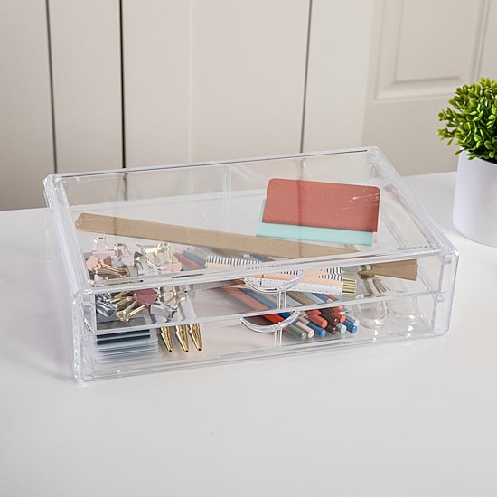 Martha Stewart Organizer With 2 Drawers
