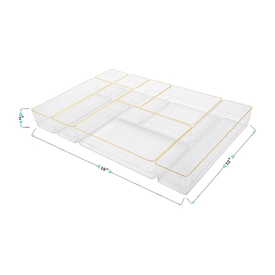 Martha Stewart 8 Pack Desk Organizers