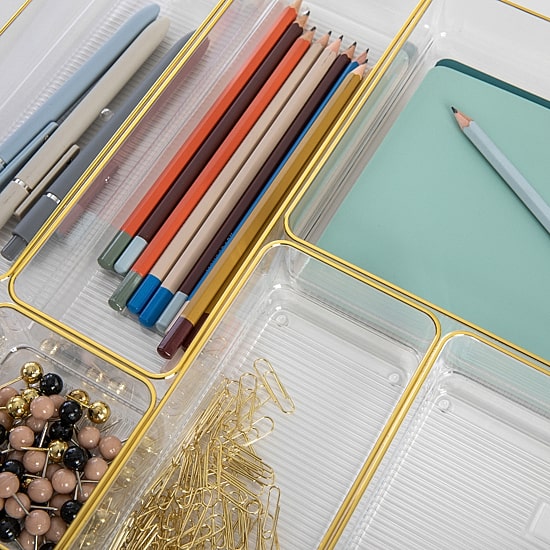 Martha Stewart 8 Pack Desk Organizers