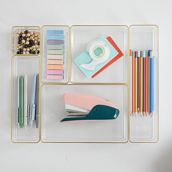 Martha Stewart 6 Pack Desk Organizers